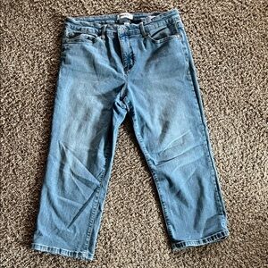 Nine West womens Light Blue capri Jeans